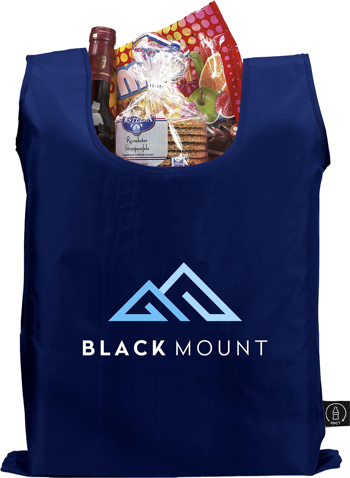 Picture of RPET foldable shopping bag