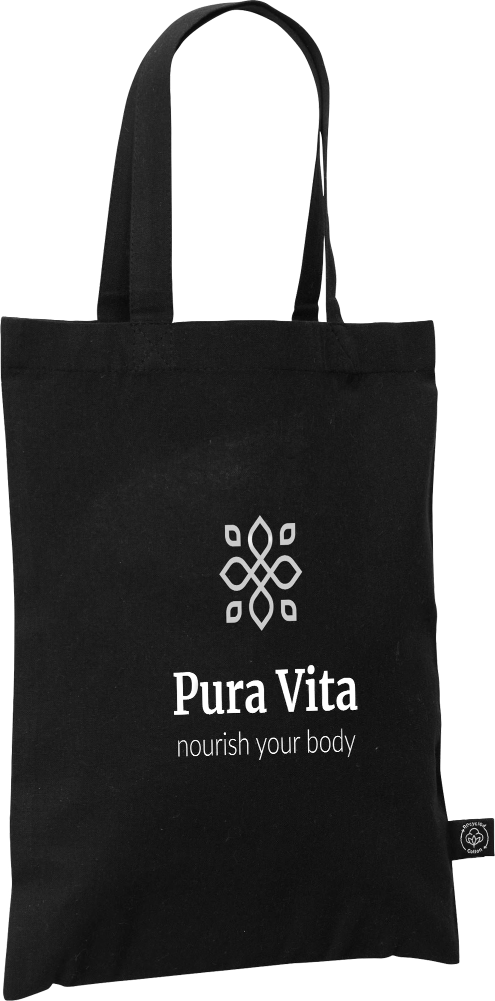 Picture of Small recycled cotton bag (140 gsm/4.12oz)
