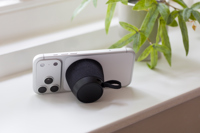 Recycled speaker and phone stand 1511583_lif