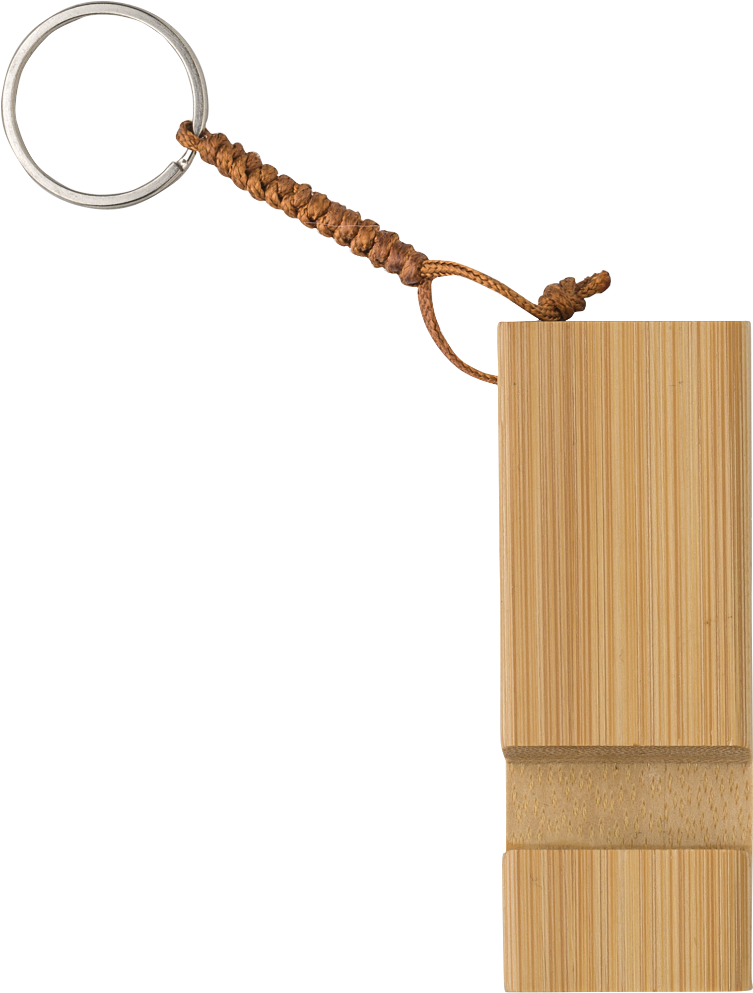 Picture of Bamboo phone stand keyring