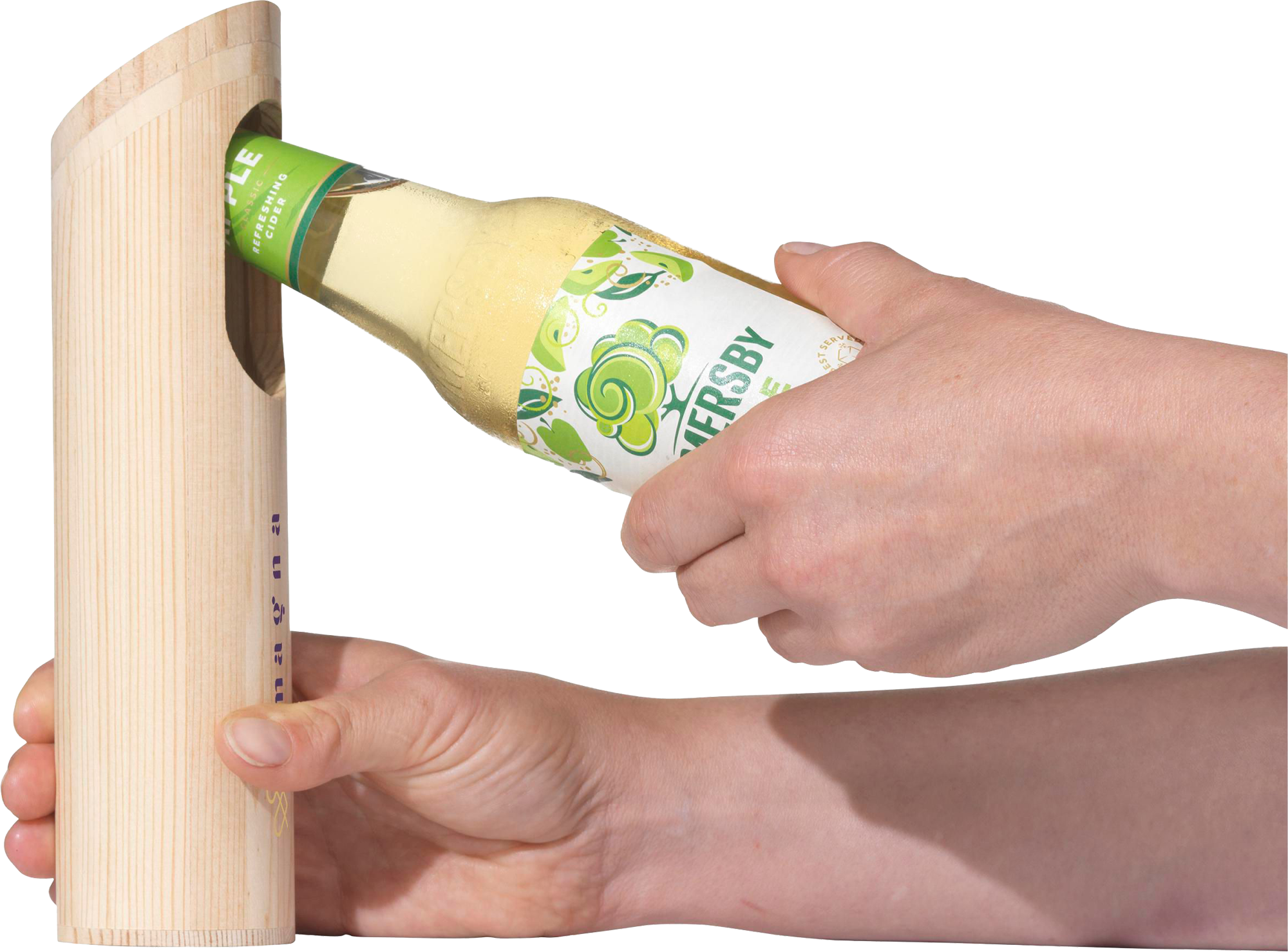 Picture of Pinewood bottle opener