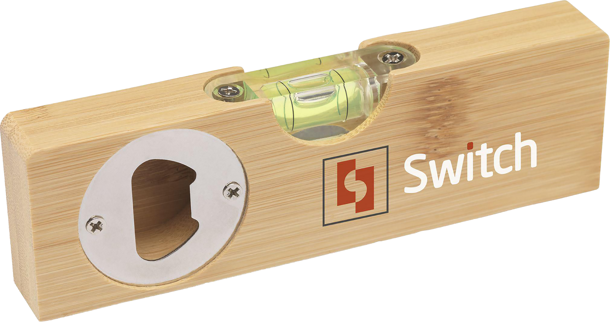 Picture of Bamboo bottle opener & spirit level