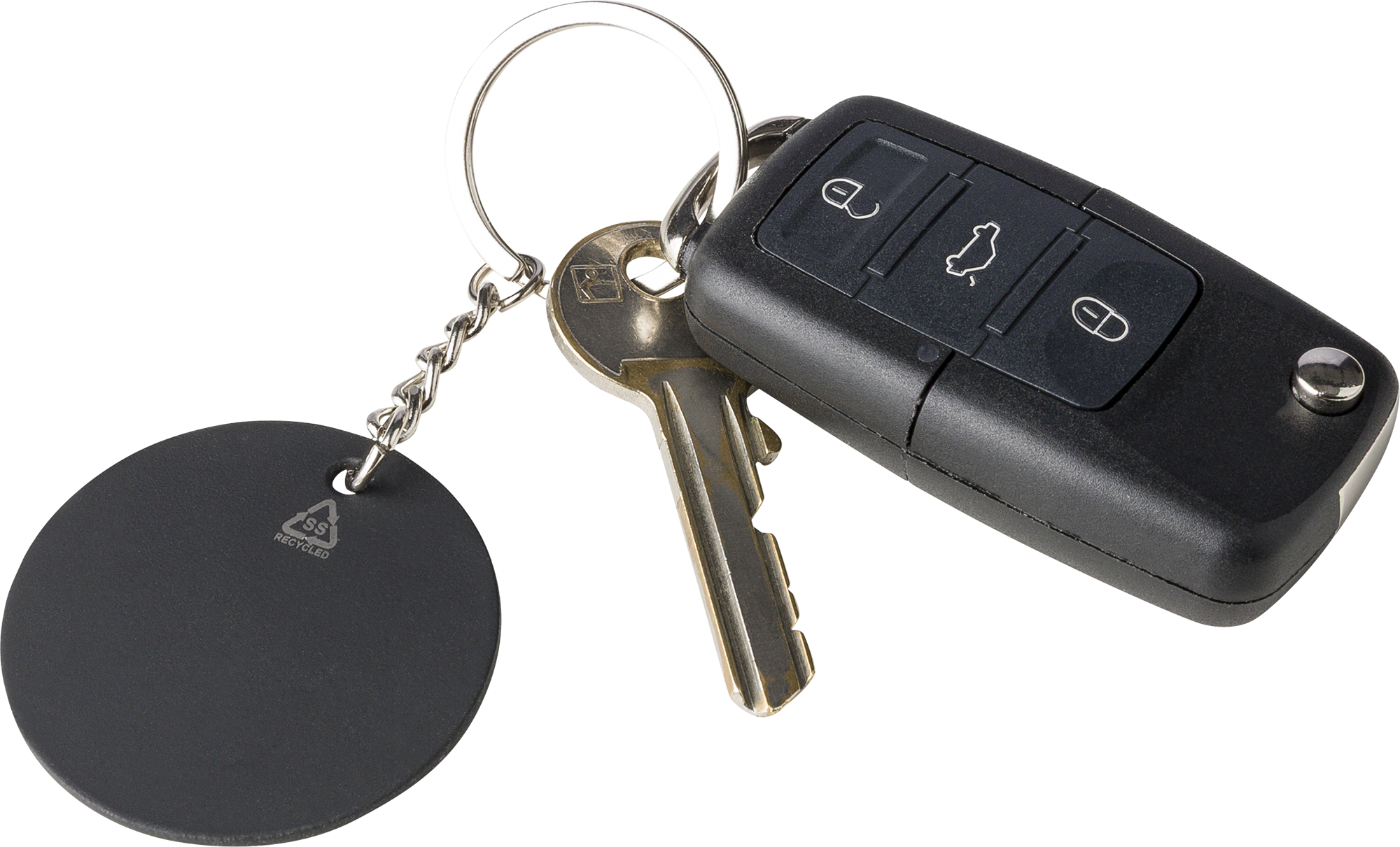 Picture of Recycled stainless steel keyring