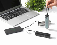 Recycled power bank (5,000mah)  263219_552 (Titanium grey)