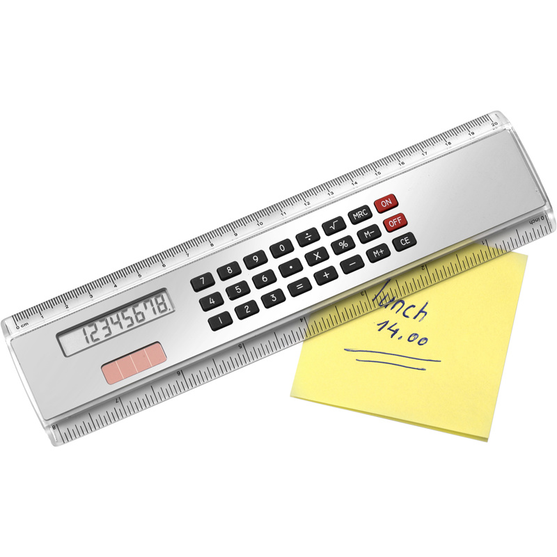 The Heather - Ruler with calculator