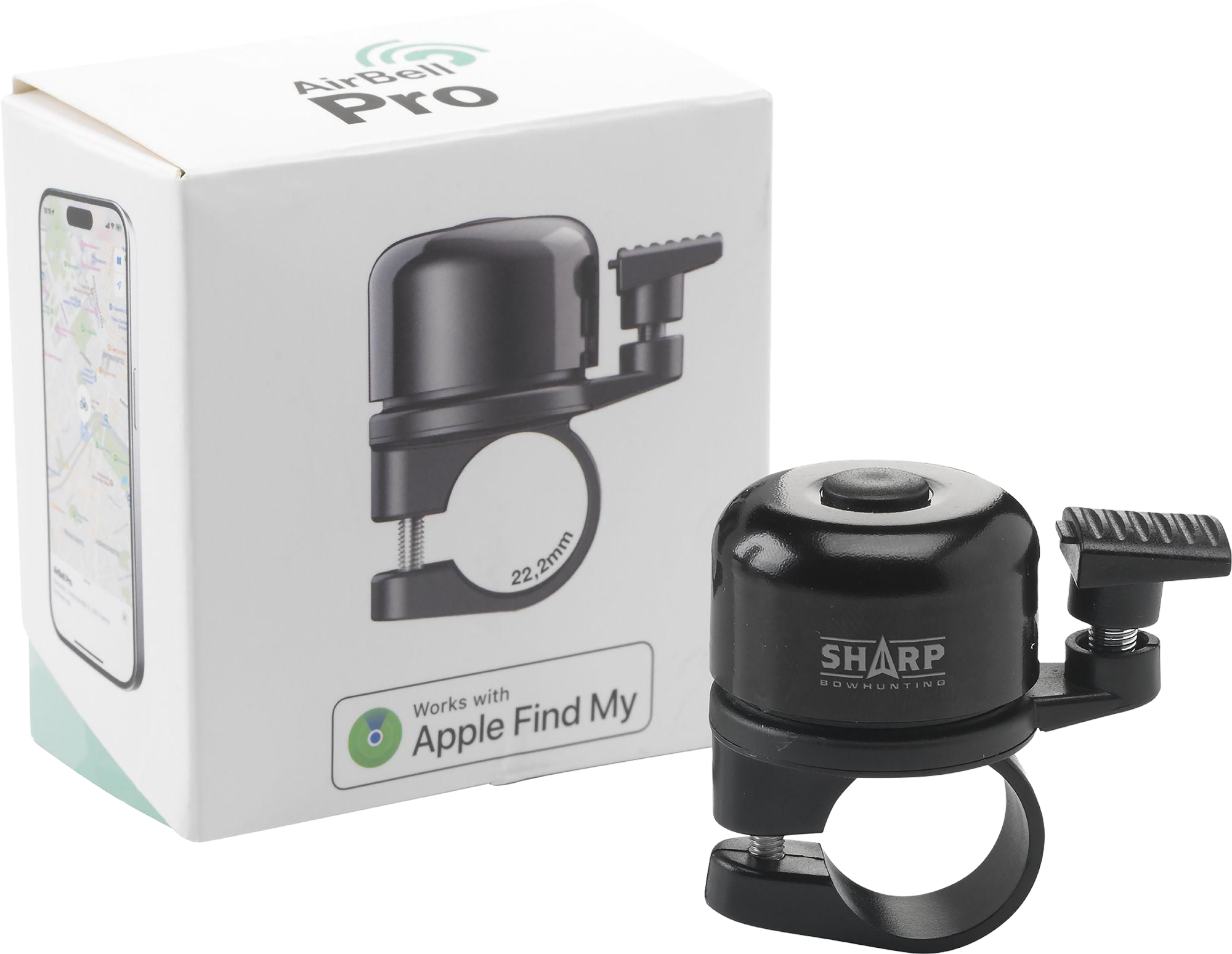 Picture of Airbell Pro bicycle bell with tracker