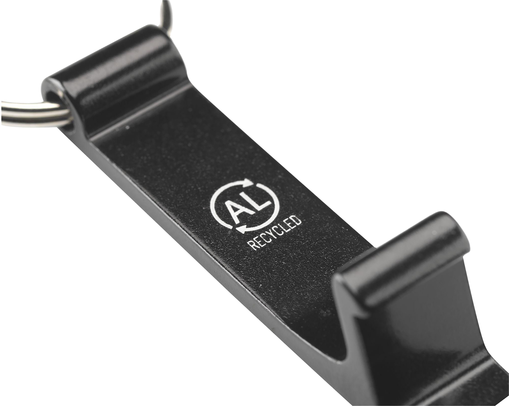Picture of Recycled aluminium bottle opener phone stand