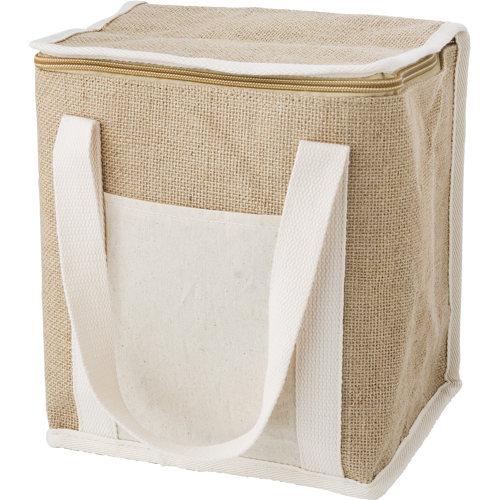 Jute cooler bag