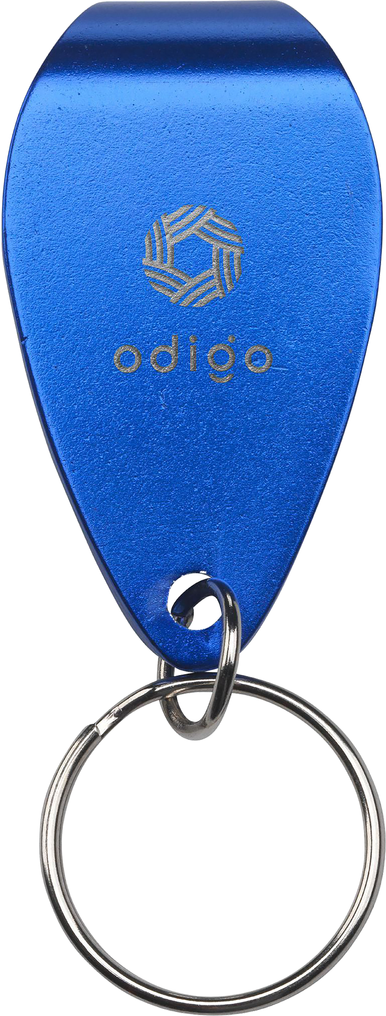 Picture of Recycled aluminium bottle opener keyring