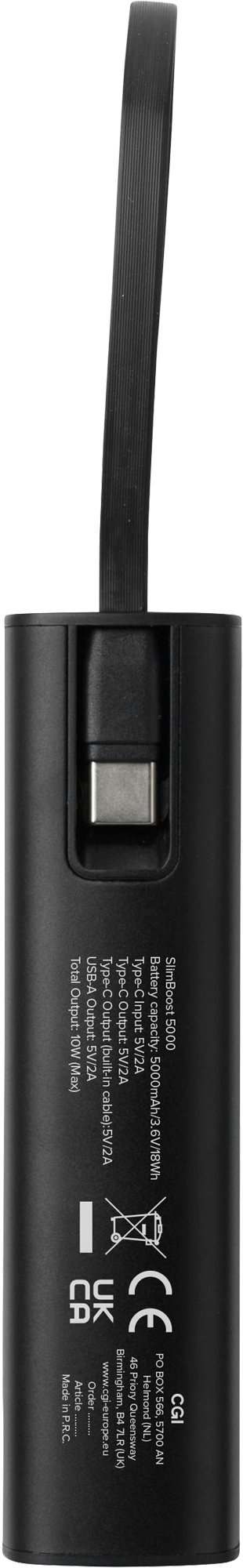 Picture of Recycled power bank (5,000mah) 