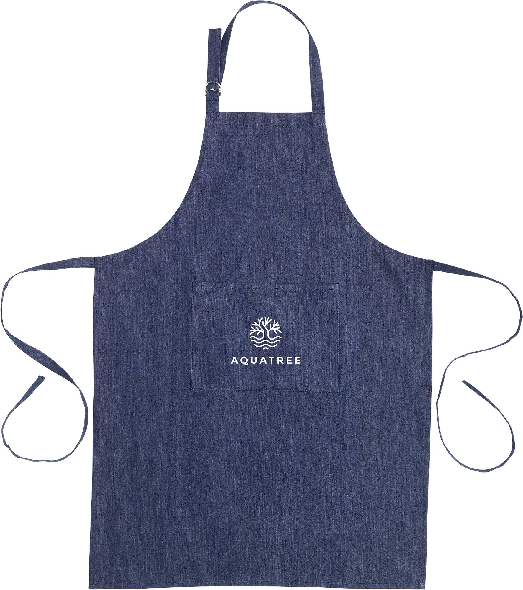 Picture of Recycled denim apron (220gsm/6.4oz)