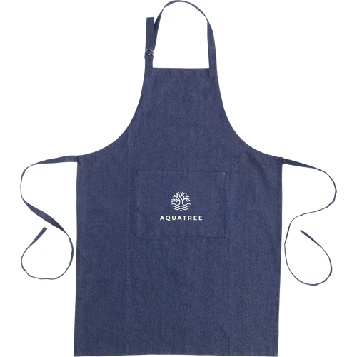 Recycled denim apron (220gsm/6.4oz)