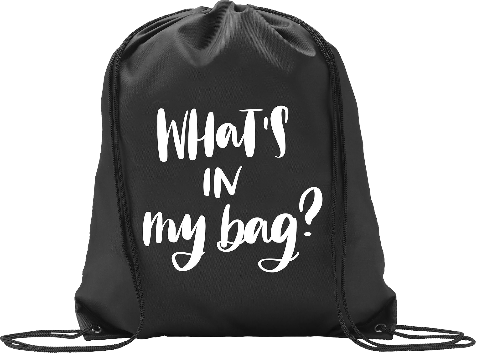 Picture of Drawstring polyester backpack