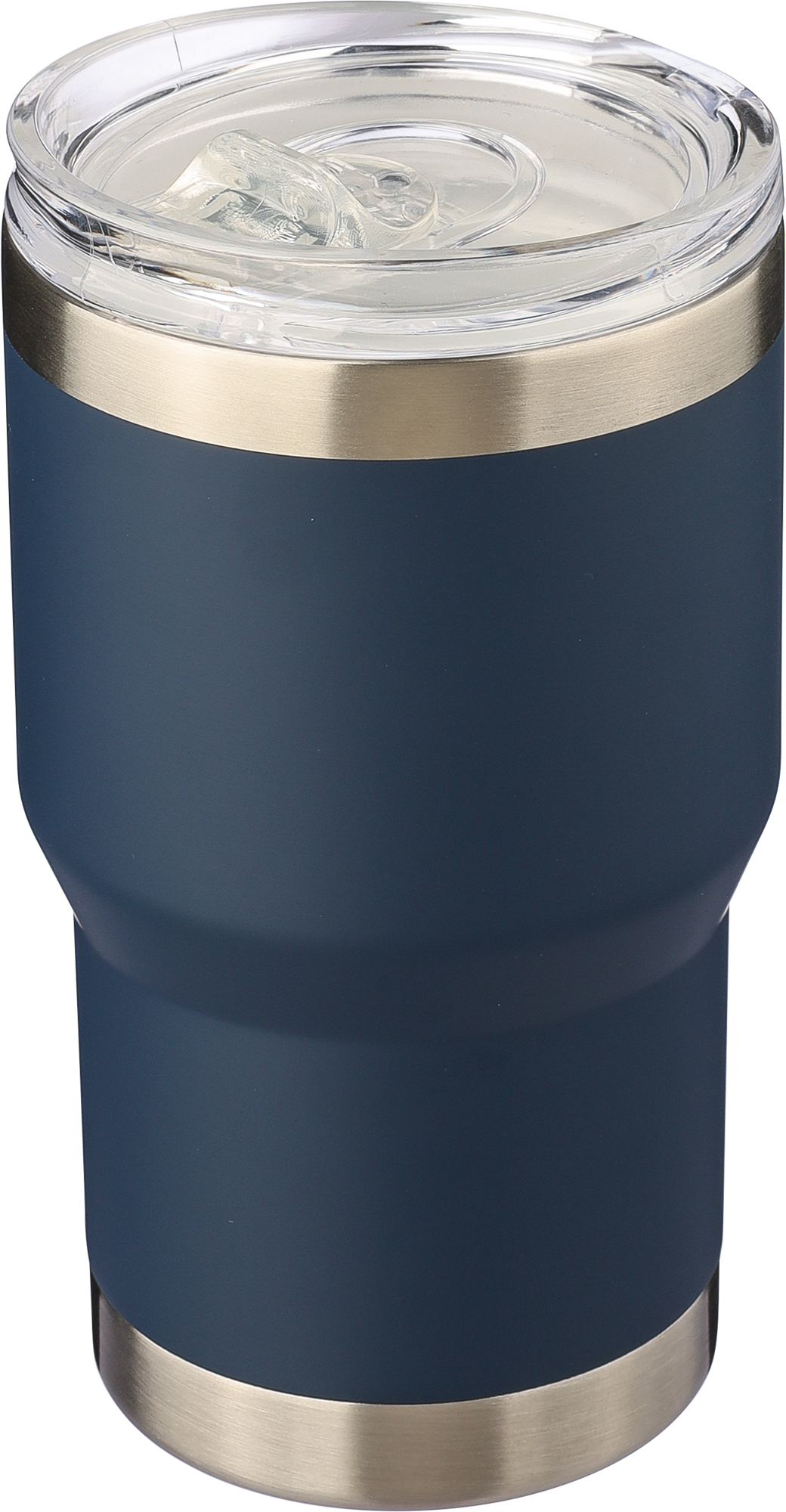 Picture of Recycled stainless steel double walled travel mug (350ml)