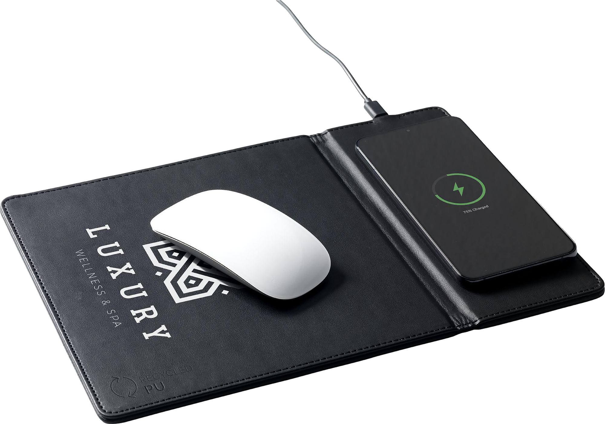 Picture of Recycled wireless charging mouse mat