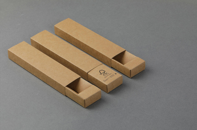 Kraft paper pen box 262012_011 (Brown)