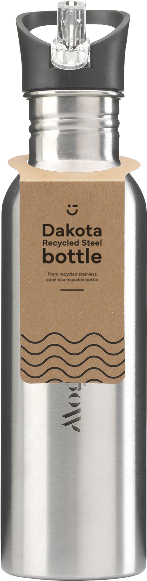 Picture of Recycled steel single walled bottle (750 ml)