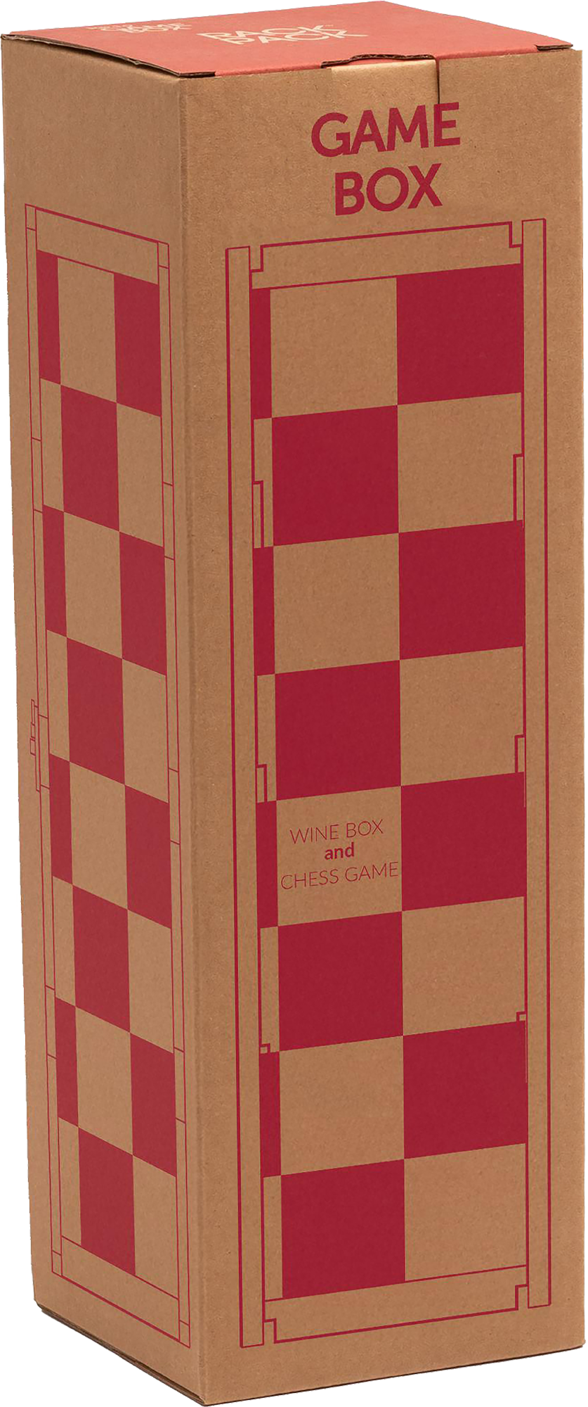 Picture of Rackpack wine gift box & chess game 