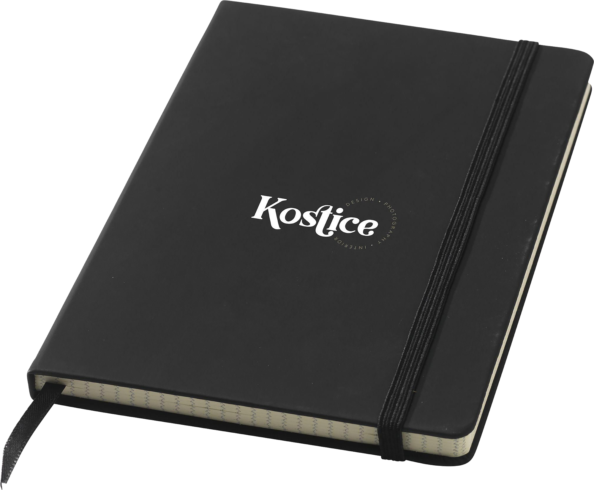Picture of Notebook with grid square pages (approx. A5) 