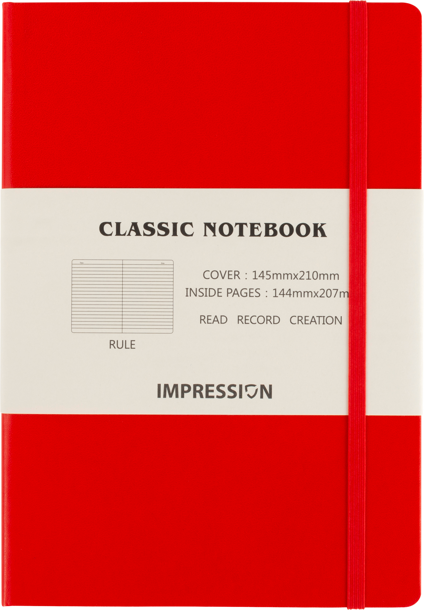 Picture of Cardboard notebook (approx. A5)