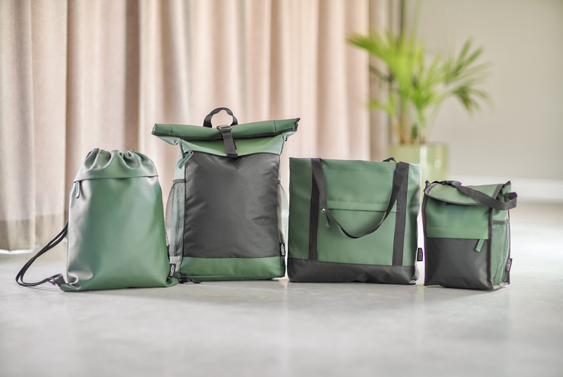 RPET polyester drawstring backpack 1267405_004 (Green)