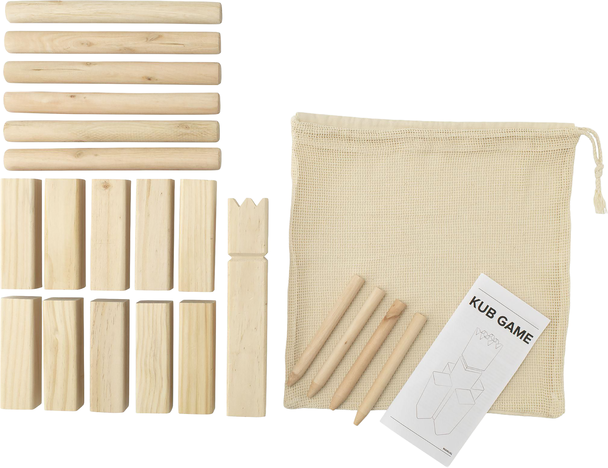 Picture of Kubb outdoor game