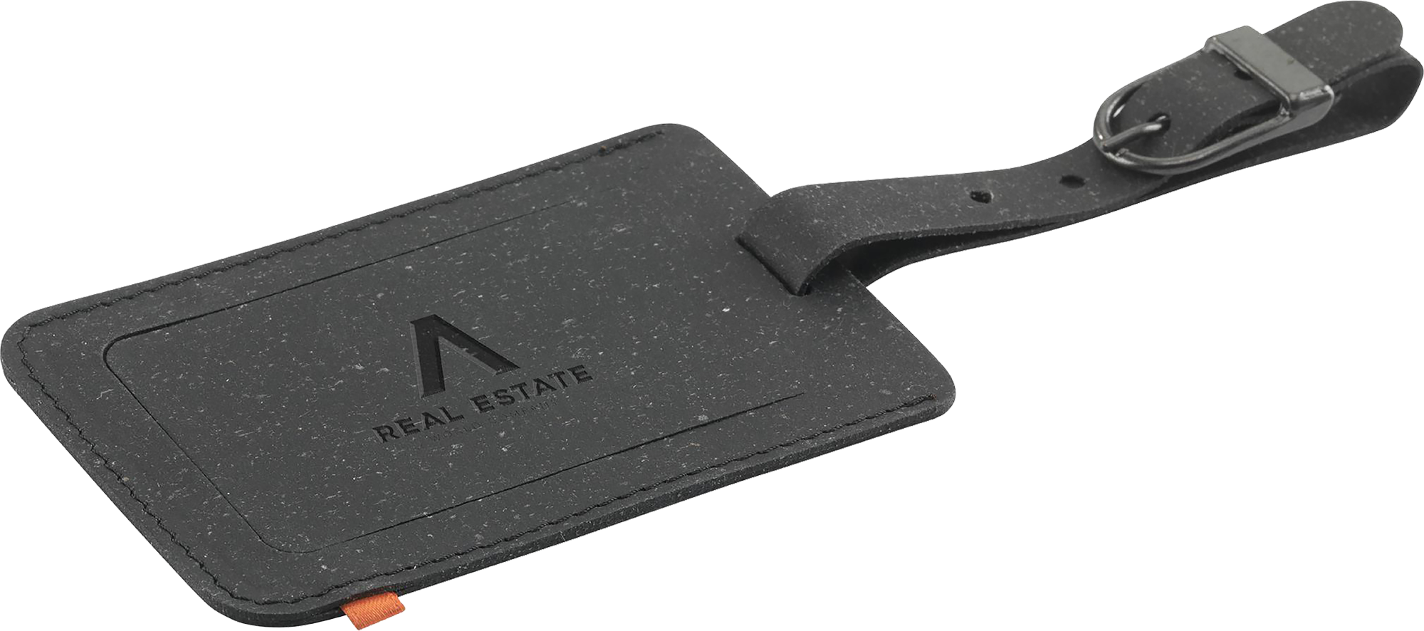 Picture of Made recycled leather luggage tag