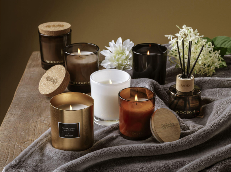 Wooosh scented candle (fig) 261957_011 (Brown)