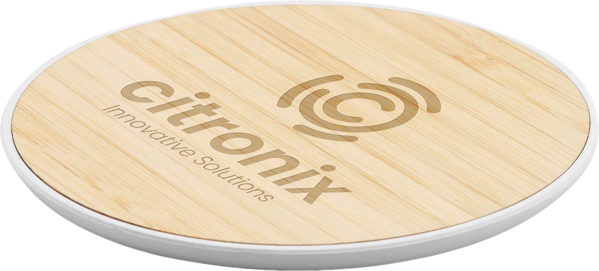 Picture of Bamboo 15W wireless fast charger