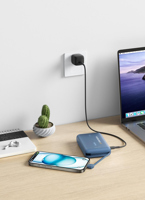 Belkin power bank with integrated cable (10,000mah) 263174_005 (Blue)
