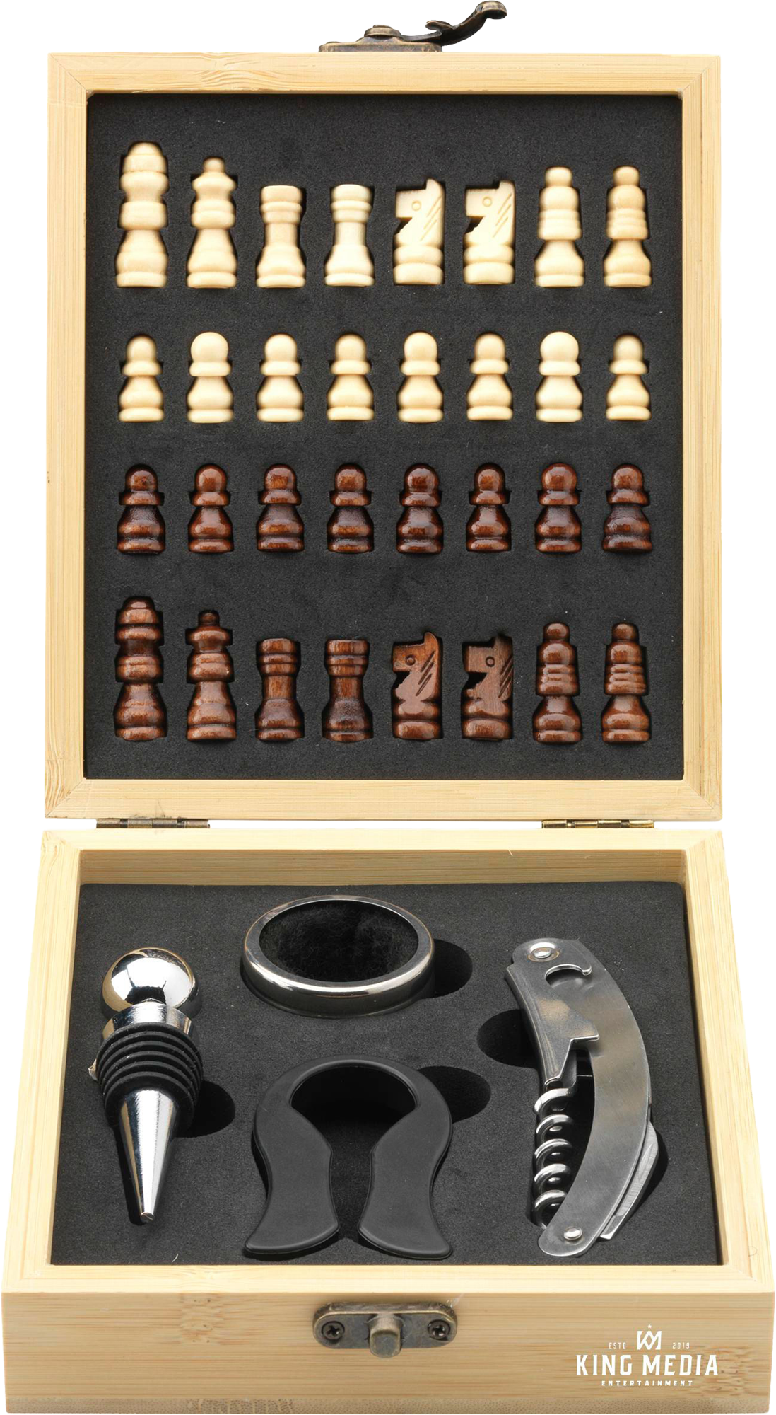 Picture of Wooosh wine & chess gift set