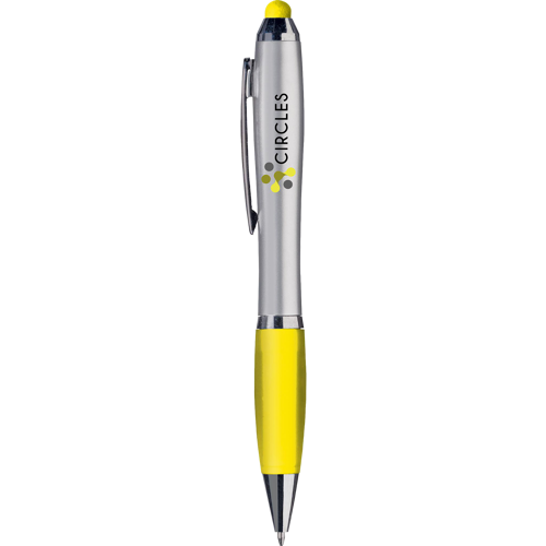 Plastic stylus ballpen