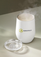 Recycled steel double walled Mug (350 ml) 261307_002 (White)