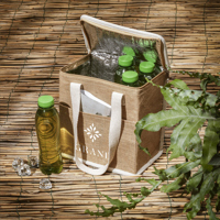 Jute and cotton cooler bag 263746_311 (Natural)