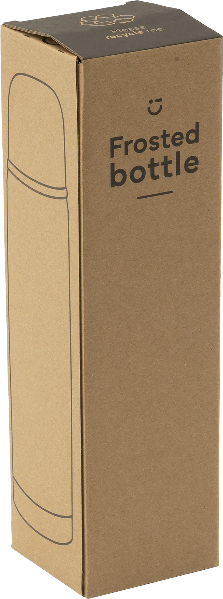 Picture of Recycled double walled steel flask (500ml)