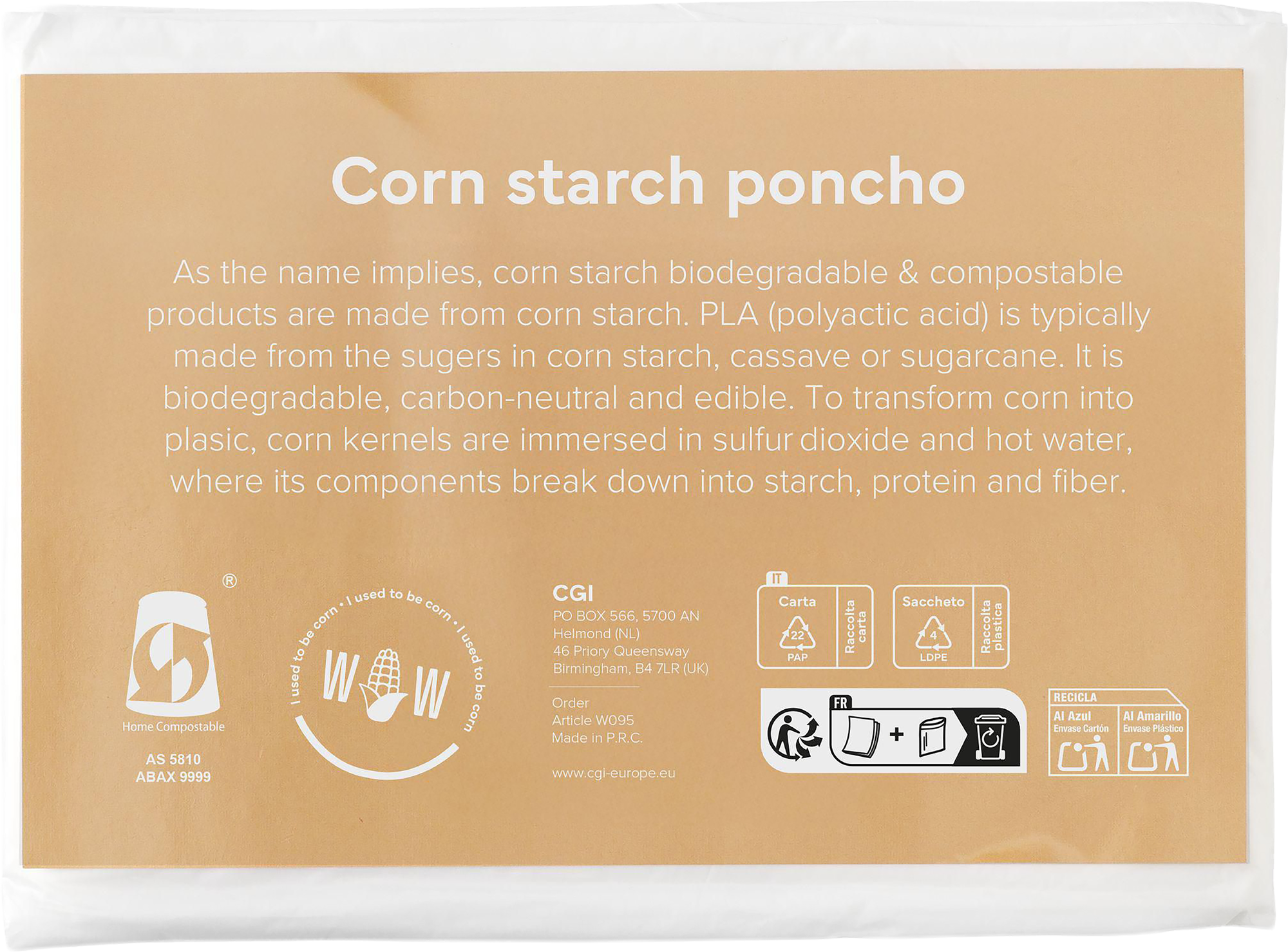 Picture of Corn poncho 