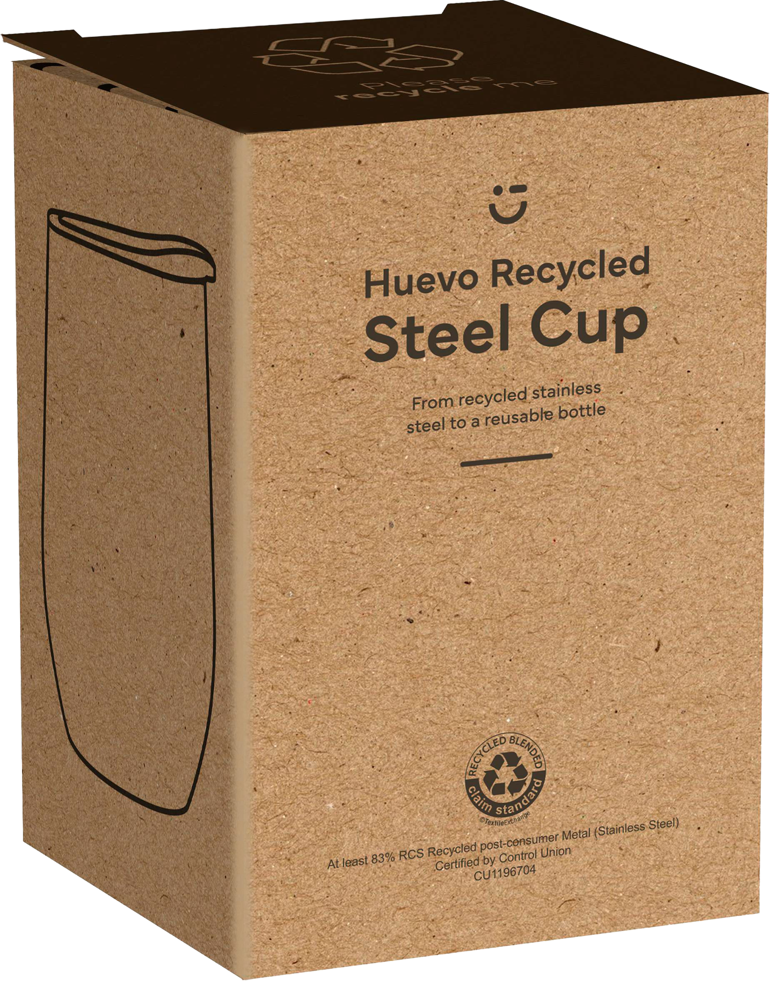 Picture of Recycled steel double walled mug (350ml)
