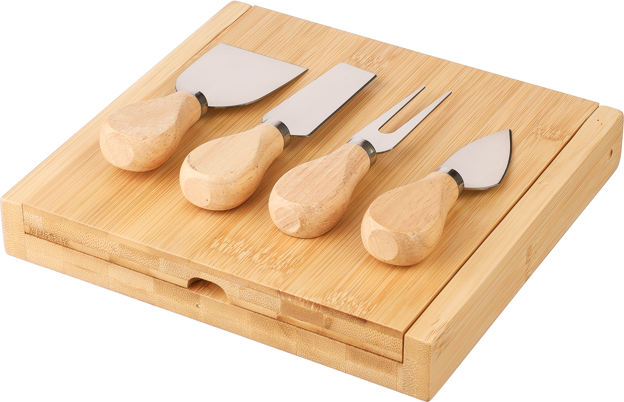Picture of Bamboo cheese board set (5pc)