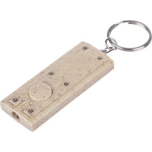 Wheat straw keyring