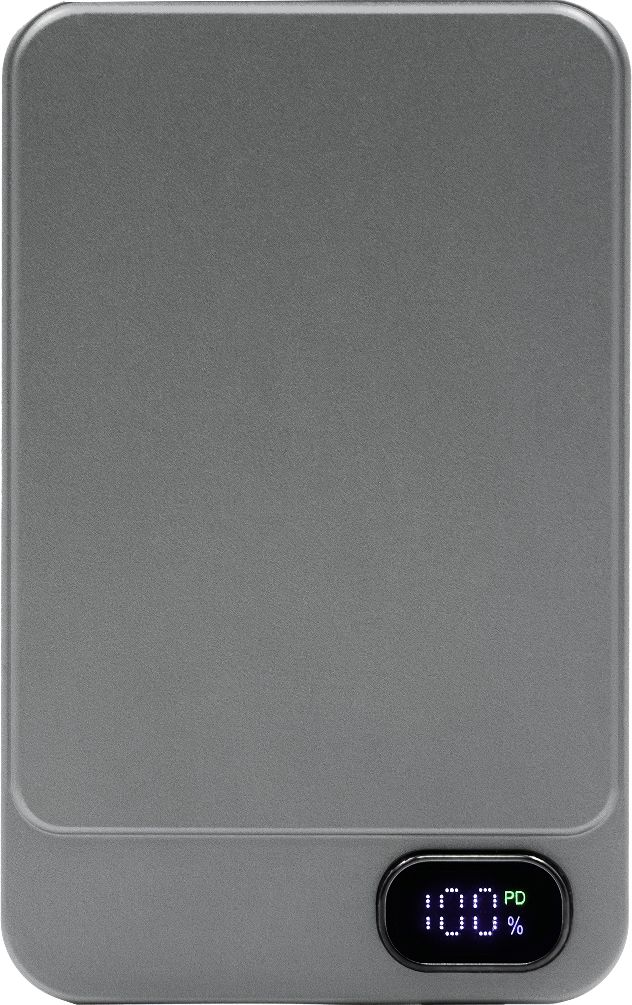 Picture of BrandCharger recycled aluminium wireless power bank. (5000 mAh)