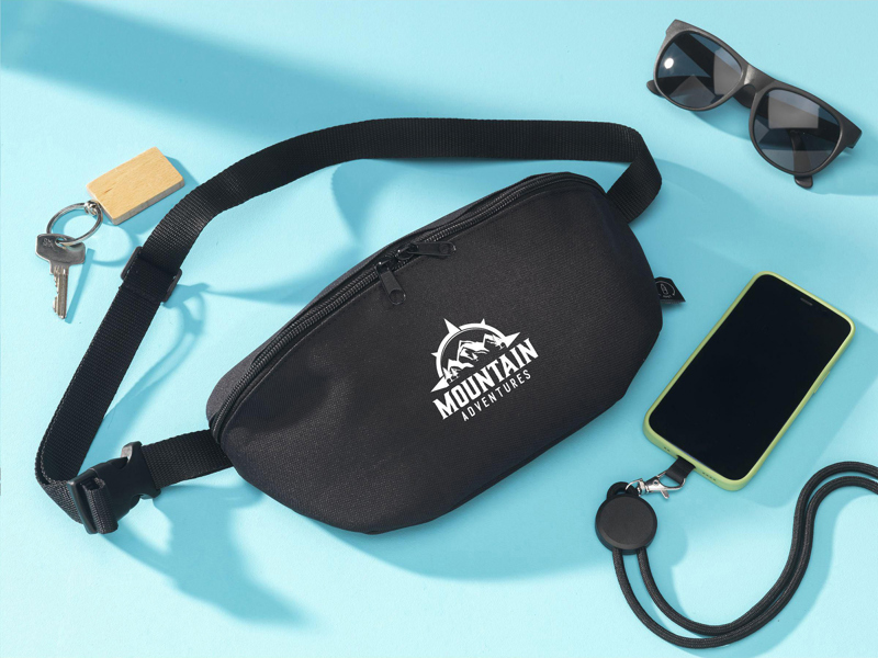 RPET waist bag 263146_001 (Black)