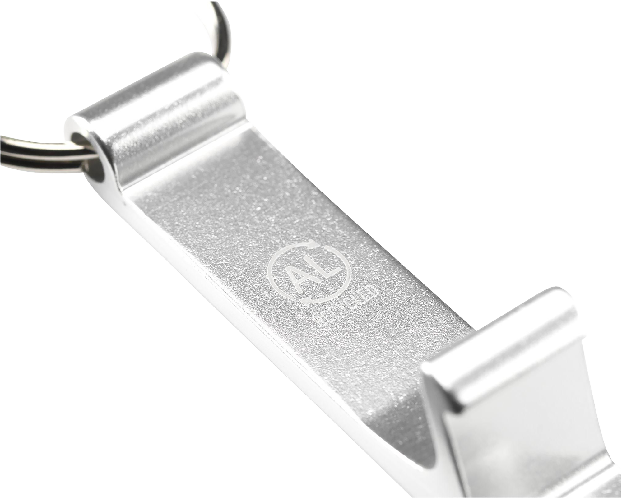 Picture of Recycled aluminium bottle opener phone stand