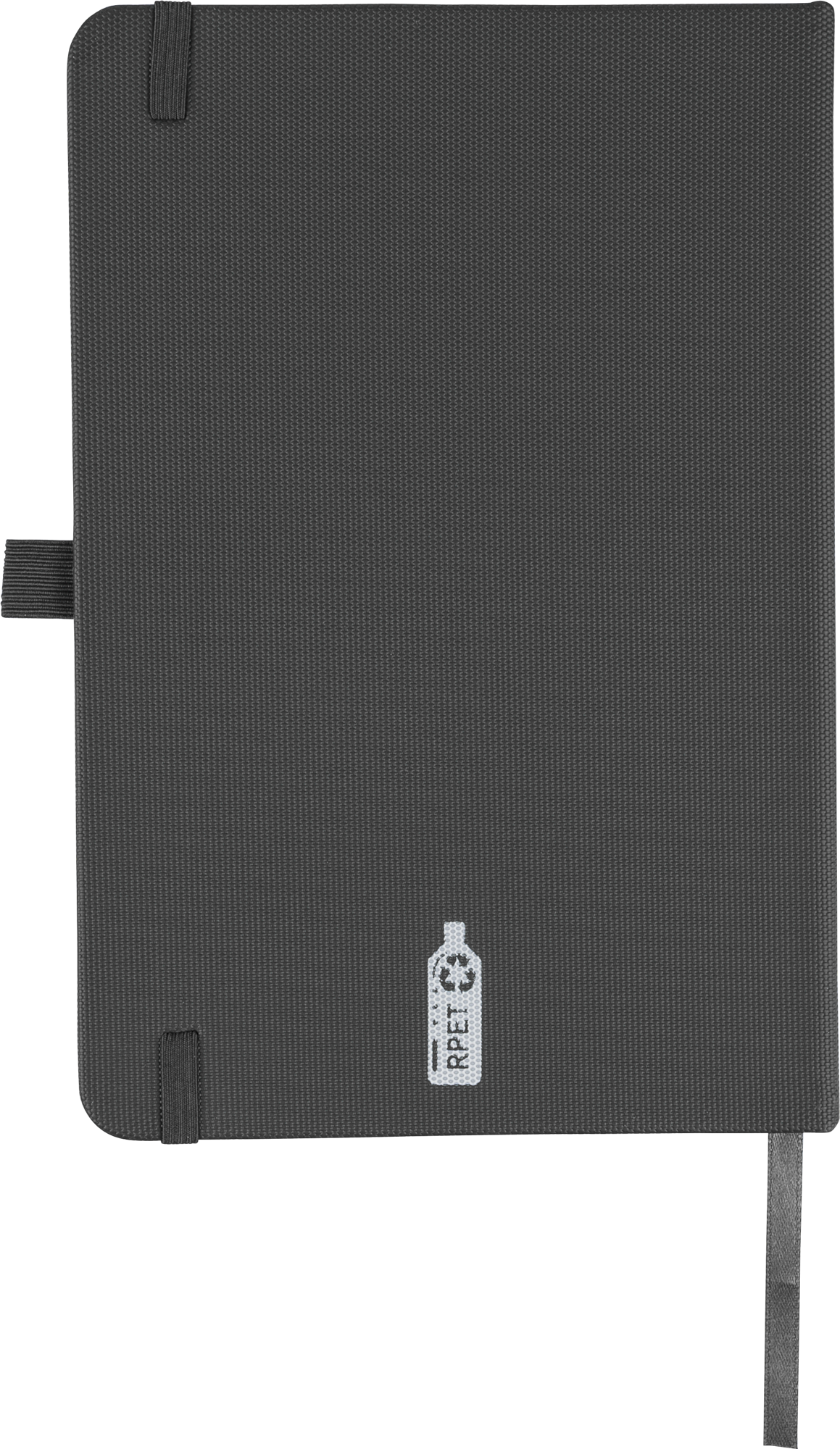 Picture of RPET polyester notebook (approx. A5)