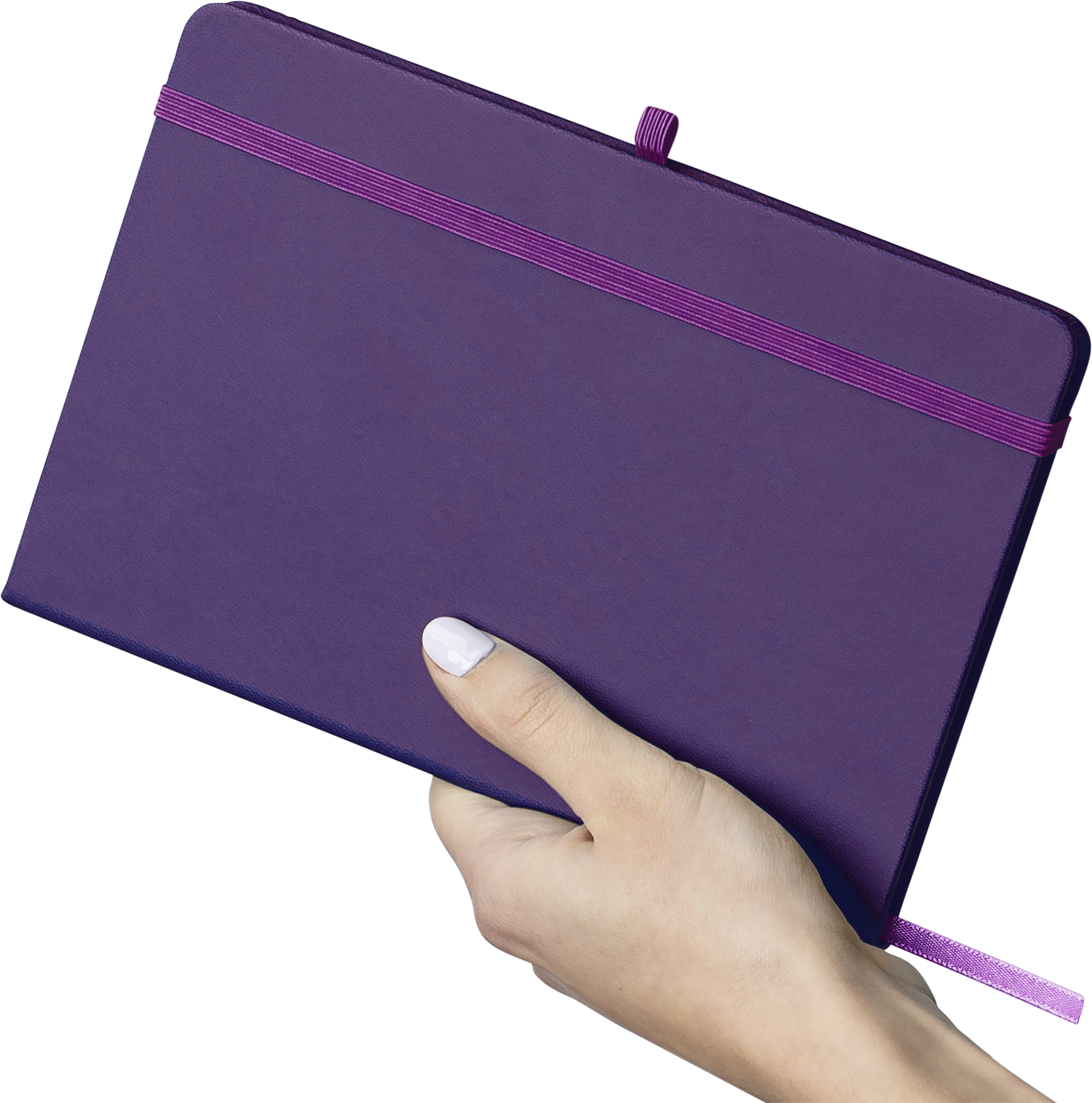 Picture of Recycled colour revealing notebook with pen loop  (approx. A5)