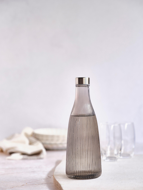 Cosy&Trendy Glass water bottle (1 litre) 263502_003 (Grey)